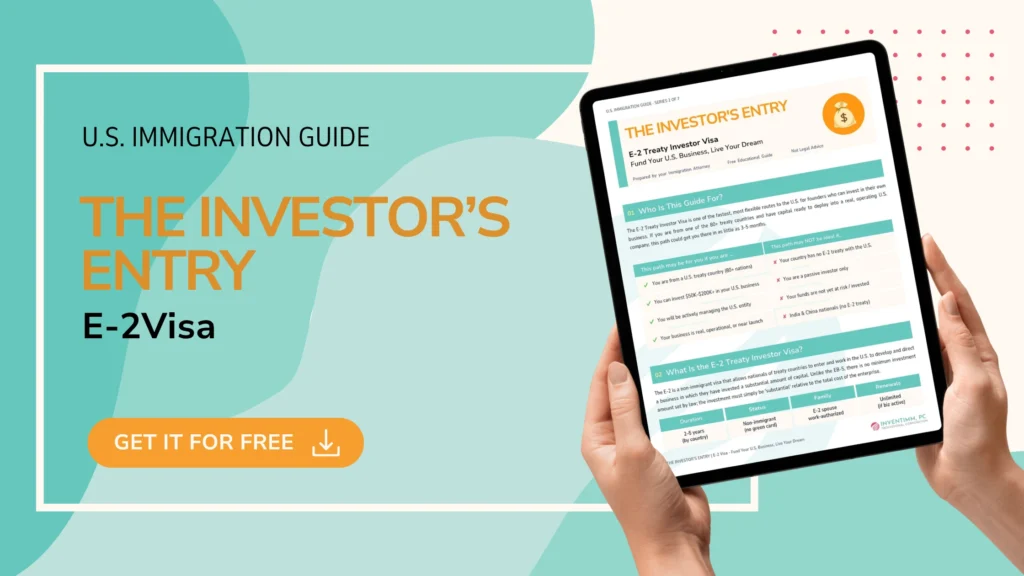 e-2 visa guide for startup founders